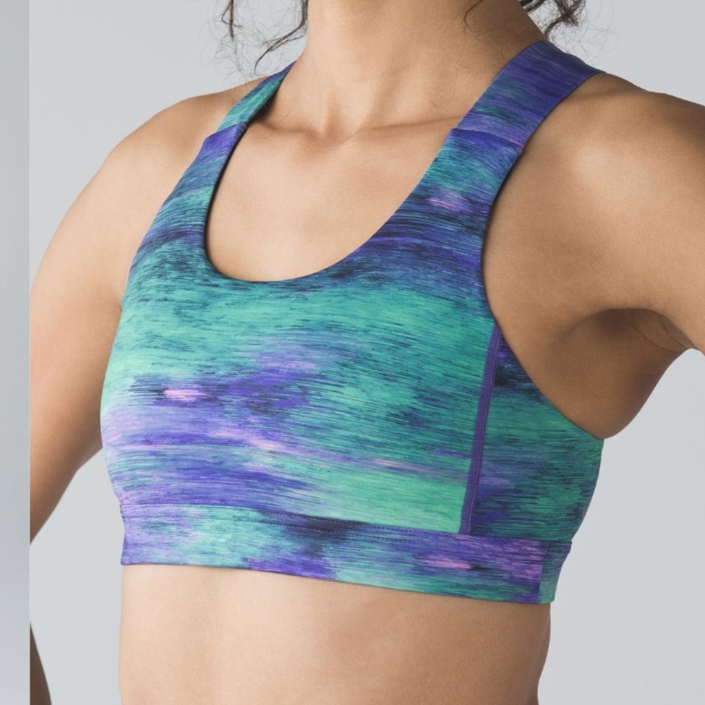 NWOT lululemon all sports bra rio nights